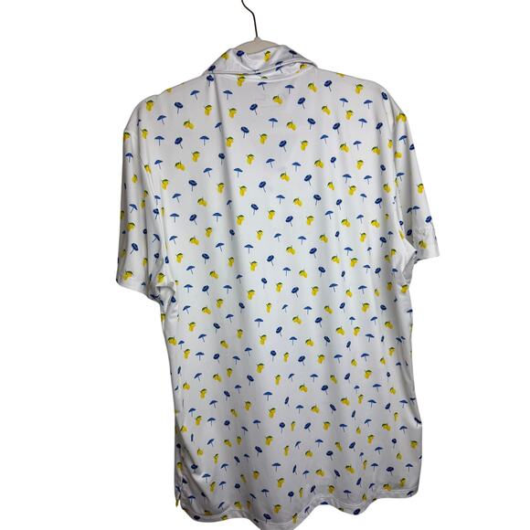 Men's White Patterned Shirt - Picture 3 of 7